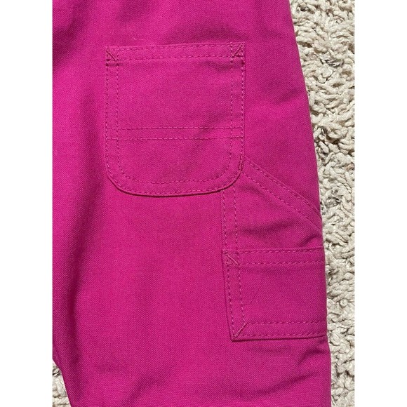 Carhartt Infant Sz 6 Hot Pink Bunting Snowsuit Insulated Quilt-Lined EXCELLENT - Picture 5 of 11